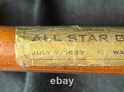 Old Vintage American Baseball 1937 Original Mini Baseball Bat Louisville Slugger Old Vintage American Baseball 1937 Original Mini Baseball Bat Louisville Slugger