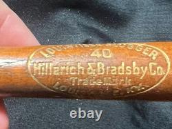 Old Vintage American Baseball 1937 Original Mini Baseball Bat Louisville Slugger Old Vintage American Baseball 1937 Original Mini Baseball Bat Louisville Slugger