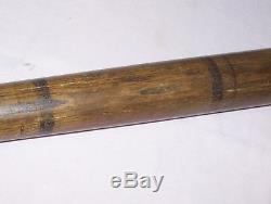 Old Vintage Early Antique 38 inch 4 Black Ring Baseball Bat 3902