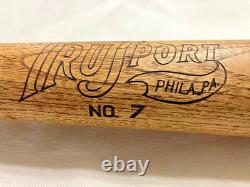 Old Vintage TruSport BABE RUTH Special Collegian Baseball Bat 33 inch Yankees