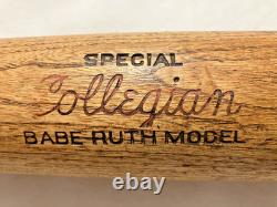 Old Vintage TruSport BABE RUTH Special Collegian Baseball Bat 33 inch Yankees