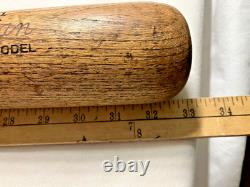 Old Vintage TruSport BABE RUTH Special Collegian Baseball Bat 33 inch Yankees