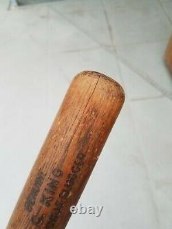 Old Vintage antique C King Clyde Louisville Slugger powerized Fungo baseball bat
