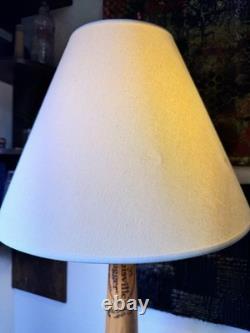 One-of-a-Kind Louisville Slugger Baseball Bat Table Lamp M10 Pro Stock Vintage