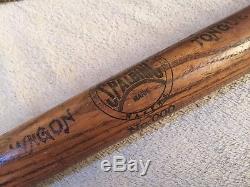 Orig Spalding circa 1890's Wagon Tongue no. 000 Vintage Game Used Baseball Bat