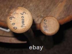 Original Early Vintage 28 33 RG JOHNSON Baseball Bats Denmark Maine