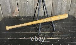 Original Early Vintage 28 RG JOHNSON Baseball Bat Hancock Lumber Denmark Maine