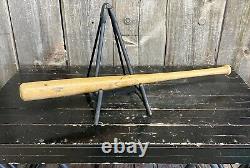 Original Early Vintage 33 Mountain Ash Baseball Bat Ew Hussey Kezap Falls Maine