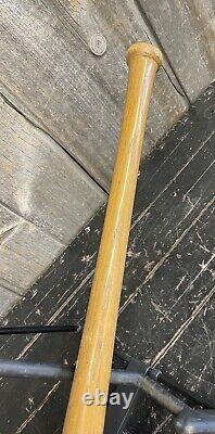 Original Early Vintage 33 Mountain Ash Baseball Bat Ew Hussey Kezap Falls Maine