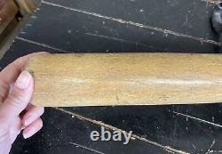 Original Early Vintage 33 Mountain Ash Baseball Bat Ew Hussey Kezap Falls Maine