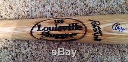Ozzie Smith Autographed Louisville Slugger 125 Vintage Baseball Bat