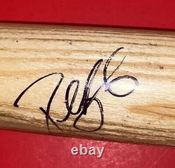 PAUL BAKO Louisville Slugger Baseball Bat Signed Vtg Game Used Milwaukee Brewers