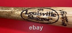 PAUL BAKO Louisville Slugger Baseball Bat Signed Vtg Game Used Milwaukee Brewers