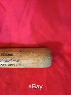 Penn State University Vtg 60s Al Kaline Louisville Slugger H&B 34 Baseball Bat