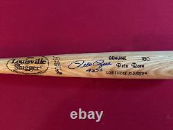 Pete Rose, Autographed (JSA) Louisville Slugger INS Bat (Scarce/Vintage) Reds