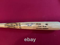 Pete Rose, Autographed (JSA) Louisville Slugger INS Bat (Scarce/Vintage) Reds