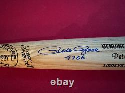 Pete Rose, Autographed (JSA) Louisville Slugger INS Bat (Scarce/Vintage) Reds