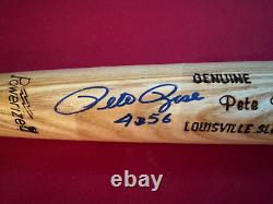 Pete Rose, Autographed (JSA) Louisville Slugger INS Bat (Scarce/Vintage) Reds