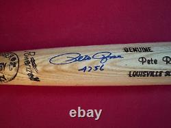 Pete Rose, Autographed (JSA) Louisville Slugger INS Bat (Scarce/Vintage) Reds