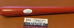 Pete Rose Autographed/Signed Vintage Cincinnati Reds MINI Baseball Bat JSA COA