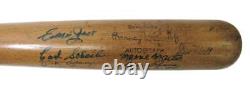 Philadelphia Athletics 1940s Multi-Signed 34 Vintage Wood Baseball Bat 170714