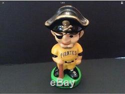 Pittsburgh Pirates Vintage Yellow Uniform Bobblehead (With Bat)