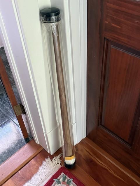 Pre Civil War Baseball Bat. Circa 1850's Hickory Shaft Original Excellent Cond