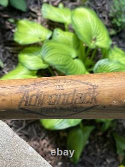 Pude Fisk pro ring Adirondack 35 baseball wood ball bat 232 vintage HOF Boston