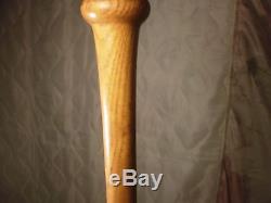 R. G. Hower 1930'S vintage wood baseball bat LEWISTOWN-1-SLUG-UM Penna