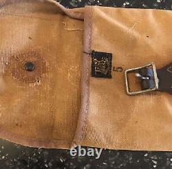 RARE 1910 Draper & Maynard Canvas & Leather Baseball Bat Bag VERY NICE