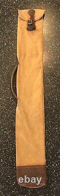 RARE 1910 Draper & Maynard Canvas & Leather Baseball Bat Bag VERY NICE