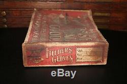 RARE 1910s-20s Vintage DRAPER & MAYNARD BASEBALL GLOVE BOX not bat
