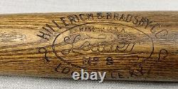 RARE 1930s Vingtage Hillerich & Bradsby Baseball Bat LEAGUER No. 9