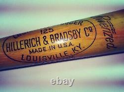 RARE 1950's MICKEY MANTLE Bat 34 Old Vintage Louisville Slugger 125 NY YANKEE