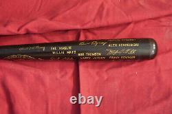 RARE 1951 NEW YORK GIANTS BASEBALL WORLD SERIES NL Champions VINTAGE BLACK BAT