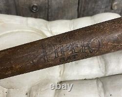 RARE Antique 1890s B&H Piper Bat No. 3 Eichhorn Style Baseball Bat 31 VG