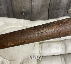 RARE Antique 1890s B&H Piper Bat No. 3 Eichhorn Style Baseball Bat 31 VG