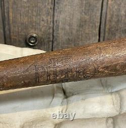 RARE Antique 1890s B&H Piper Bat No. 3 Eichhorn Style Baseball Bat 31 VG