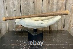 RARE Antique 1890s B&H Piper Bat No. 3 Eichhorn Style Baseball Bat 31 VG