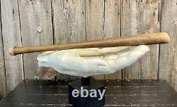 RARE Antique 1890s B&H Piper Bat No. 3 Eichhorn Style Baseball Bat 31 VG