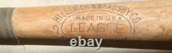 RARE Antique 1916 H&B Hillerich & Bradsby No Number Crowell League Baseball Bat