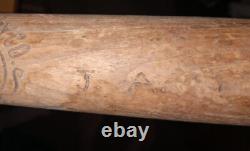 RARE Antique 1916 H&B Hillerich & Bradsby No Number Crowell League Baseball Bat