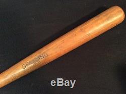RARE Antique Early 1908-1916 Spalding Unmarked Model Vtg Wood Baseball Bat 34.5