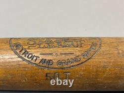 RARE Antique Vtg 1910s TY COBB Detroit Tigers W. B. Jarvis 33 Decal Baseball Bat RARE Antique Vtg 1910s TY COBB Detroit Tigers W. B. Jarvis 33 Decal Baseball Bat