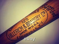 RARE RARE Old LOU GEHRIG Bat 35 SUPERIOR Vintage Louisville Slugger 125 YANKEES