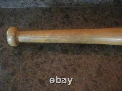 RARE VINTAGE WOODEN BOTTLE-SHAPE UNMARKED BASEBALL BAT(36 & 54oz)