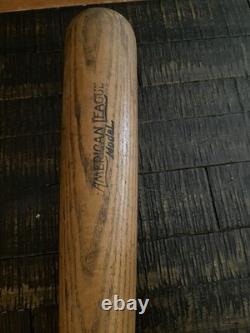 RARE VTG 1920 Championship American League model 1724 Antique baseball bat