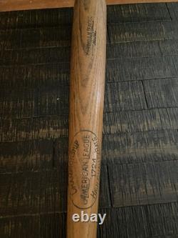 RARE VTG 1920 Championship American League model 1724 Antique baseball bat