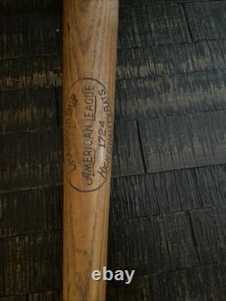 RARE VTG 1920 Championship American League model 1724 Antique baseball bat