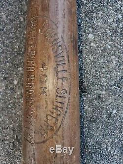 RARE Vintage 1914 40K Kork Grip Louisville Slugger Baseball Bat